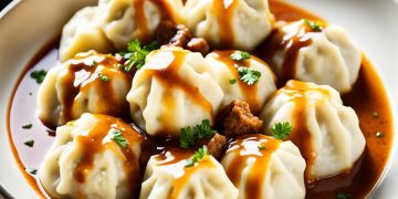 kluski slaskie z miesem