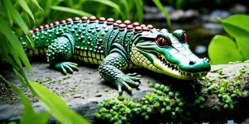 krokodyl różańcowy